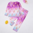 thumbnail image 5 of ATAIKU Toddler and Little Girl Pajamas Set Kids Long Sleeve Tee and Pants Mermaid Sleepwear Girls 2-Piece Jammies 5T, 5 of 14