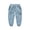 Aqua Blue, variant on LYMAYTER Baby Boys Cotton Jogger Pants Solid Color Elastic Waist Sweatpants Casual Sports Bottoms 1-9Y