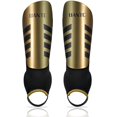 thumbnail image 1 of Uantc Shin Guards - Shin Guards with Ankle Protection Cushion Protection Reduce Shocks and Injuries - Kids Soccer Shin Guards with Adjustable Straps for Boys/Girls - Shin Guards Soccer Youth GlodenS, 1 of 6