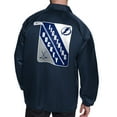 thumbnail image 2 of Men's Starter  Navy Tampa Bay Lightning Printed Logo Coaches Full-Snap Jacket, 2 of 2