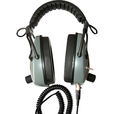 DetectorPro Gray Ghost Amphibian Headphones for White's MX Sport