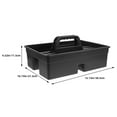 thumbnail image 2 of 2pcs Cleaning Supplies Basket Storage Basket Handheld Cleaning Tool Box Sundries Basket, 2 of 7