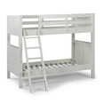 thumbnail image 4 of Pemberly Row Lit Superposé Contemporain en Bois Simple sur Simple en Blanc Cassé, 4 of 9