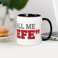 thumbnail image 4 of CafePress - They Call Me El Jefe Mugs - 11 oz Ceramic Mug - Novelty Coffee Tea Cup, 4 of 6
