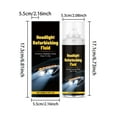 thumbnail image 3 of BotaniNest Headlight Restoration Spray Quick Agent For Yellowed Foggy And Scratched Lens Glass & Scratch Remover 200ml, 3 of 7