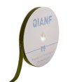 thumbnail image 1 of Cinta de terciopelo QIANF, color verde musgo, 1,6 cm x 23 m, 1 of 3