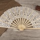 thumbnail image 1 of Ventilador Plegable ANGGREK Estilo Chino Blanco 50 cm, 1 of 8