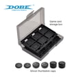 thumbnail image 2 of DOBE Switch Game Card Case & Thumb Grips Bundle - Compatible with Switch OLED/Standard | 24-Slot Cartridge Storage + Anti-Slip Silicone Grips, 2 of 5