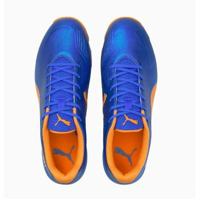 PUMA One8 19 Virat Kohli Cricket Shoes Blue Orange Walmart