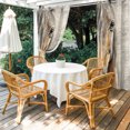 thumbnail image 2 of Horse Head Outdoor Curtains for Patio, Animal Farmhouse Rustic Watercolor Sunshade Privacy Drapes Grommet Waterproof Outside Curtains for Porch/Cabana/Balcony 54"x 108", 1 Panel, 2 of 9