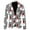 Y-White7511, variant on ANINEO Mens Fashion Leisure Christmas Printed Pockets Jacket Suit Long Sleeve Coats Stylish Male Outwear