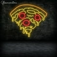thumbnail image 3 of Glowneon Wifi Pizza Neon Sign, Wifi Pizza Led Sign, Welcome Open Italian Restaurant LED Light Decor, 3 of 4