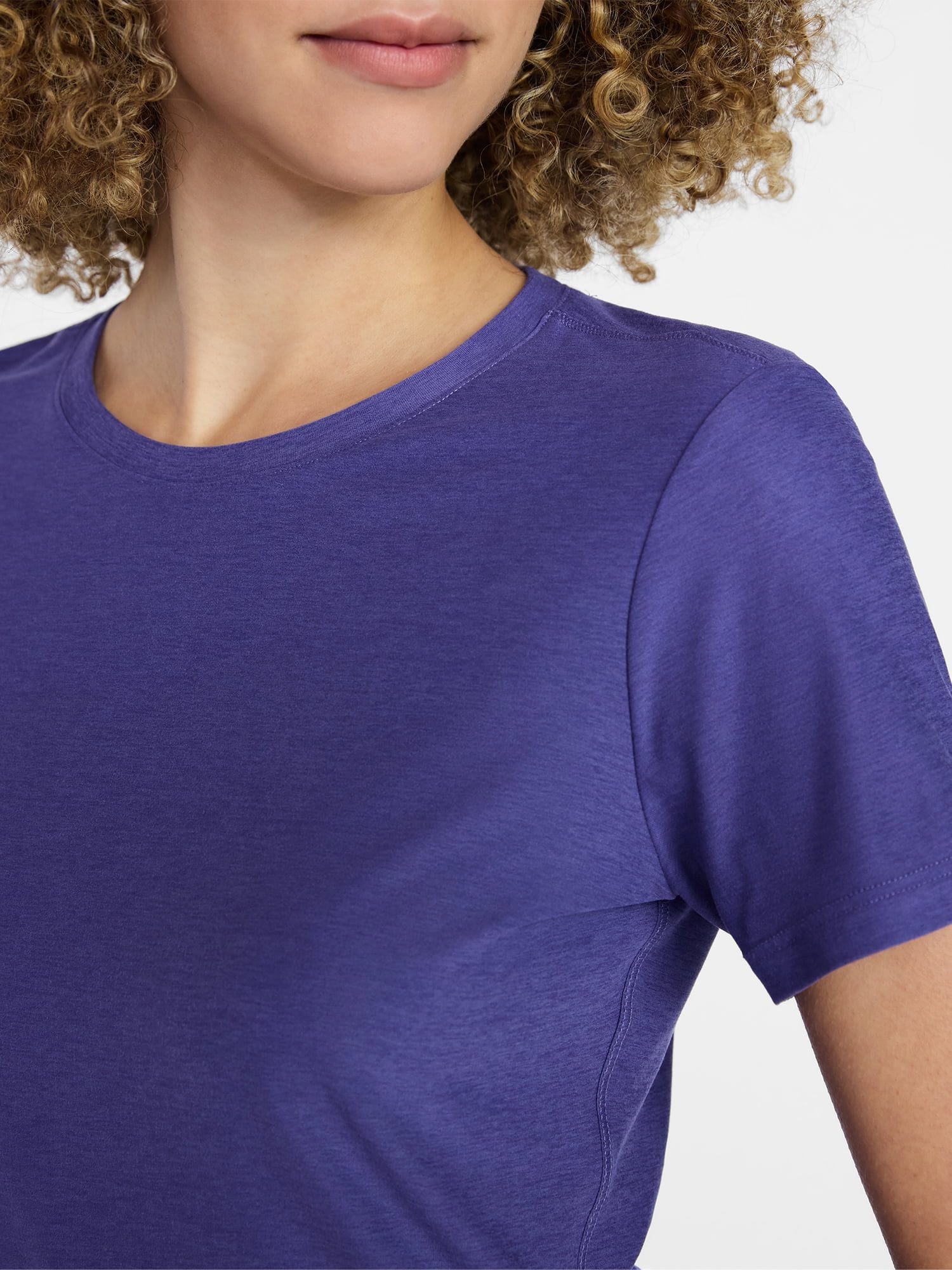 Athletic Works Women's and Women's Plus Performance ButterCore Tee, Sizes XS-4X