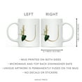 thumbnail image 5 of Koyal Wholesale Ceramic Coffee Mug, Exotic Tropical Monogram, Letter U, 5 of 5