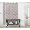 thumbnail image 5 of Ambesonne Floral Design Peel & Stick Wallpaper for Home, Linear Vintage Damask, 13"x100", Pale Ruby Pale Sepia, 5 of 5