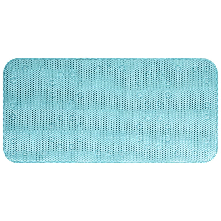 Clorox by Duck Brand Cushioned Foam Bathtub Mat, Non Slip Bath Mat with  Suction Cups For Comfort and Safety, 17 x 36, Taupe