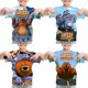 thumbnail image 2 of Ropa para niños, camiseta de Grizzy y los Lemmings, camisetas de cuello redondo para niñas y niños, ropa de verano de manga corta, camiseta para niños, camiseta, 2 of 5