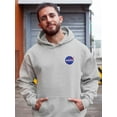 thumbnail image 2 of NASA Nasa Logo Graphic Hoodie Men -NASA Designs, Male XX-Large, 2 of 4