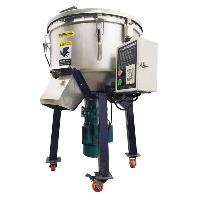 110 Lbs Vertical Color Mixer Powder Granule Mixer Industrial Blender Mixing Machine 304 Stainless Steel