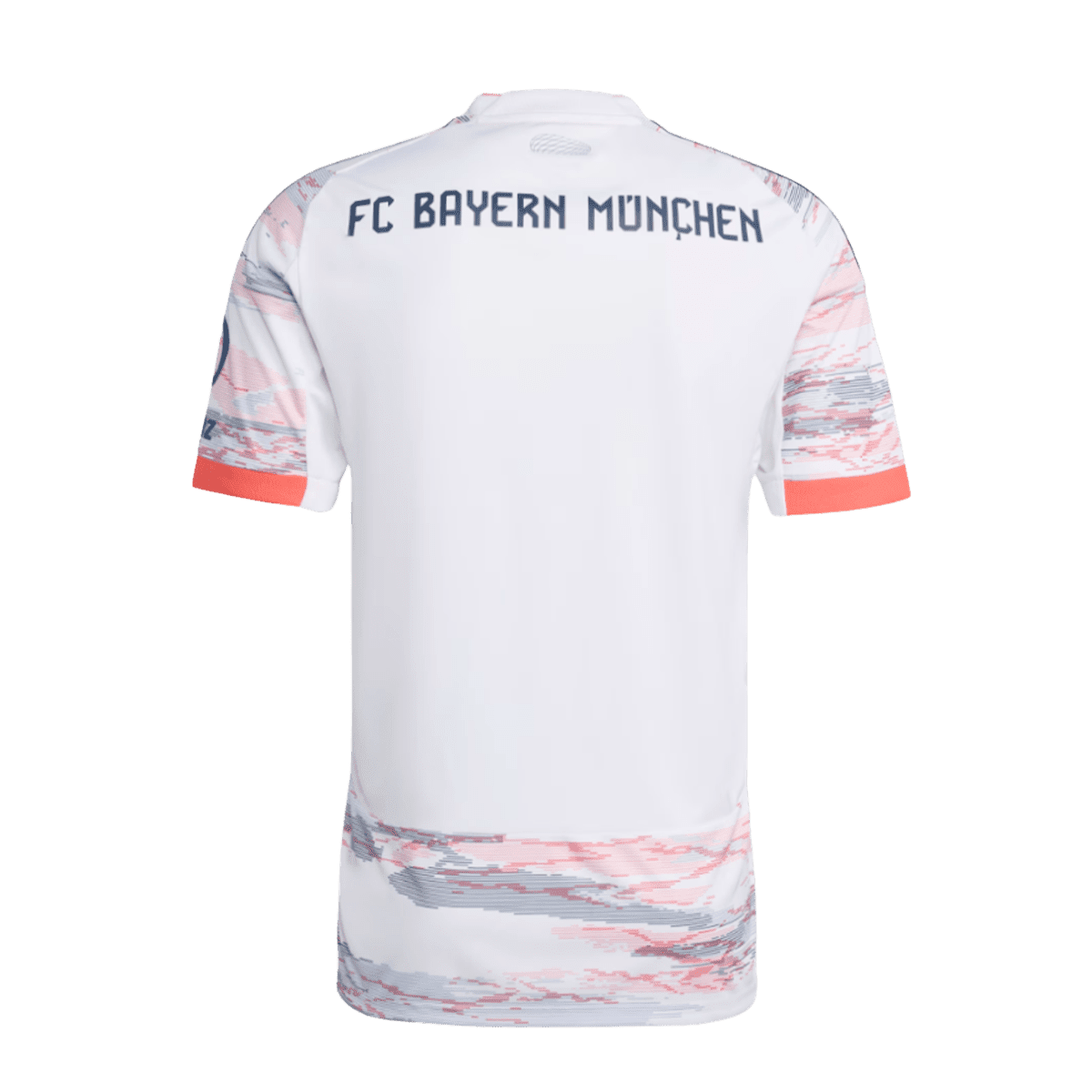 adidas Men's Bayern Munich 25/26 Away Jersey - White/Orange/Gray (L)