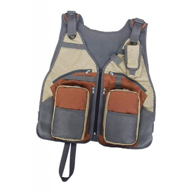 Breathable s Fishing Vest Adjustable for Men and Women, for Fly Bass