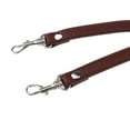 thumbnail image 3 of Replacement Adjustable PU Leather Shoulder Bag Strap with Detachable Buckle - Light Brown, as described, 3 of 8