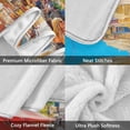 thumbnail image 3 of 50x60 inch Crystal Fleece & Arctic Fleece Blanket Soft Bed Throws for Home or Camping Street Scene, 3 of 7