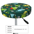 thumbnail image 4 of Naloa Sport Monster Round Bar Stool Cushion Cover 12-14 inch, Fits Kitchen, Office, Restaurant Chairs - 12 inch, 4 of 7