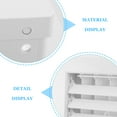 thumbnail image 3 of KONTONTY AC Exit Vent Cover Air Conditioning Duct Cover White 1Pack, 3 of 8