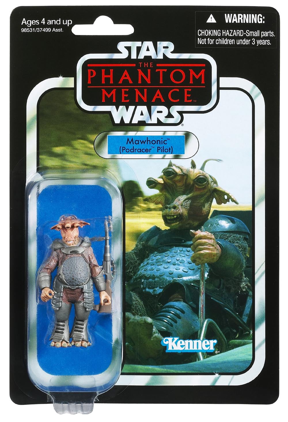 Star Wars Vintage Figure The Phantom Menace Mawhonic Podracer Pilot ...