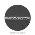 thumbnail image 3 of Thinking About Chevrolet Corvette Graphic T-Shirt Dark Heather Official Licensed (S), 3 of 4