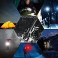 thumbnail image 5 of Kokovifyves Flashlight Clearance Outdoor Strong Light Searchlight Aluminum Alloy Telescopic Focusing P90 Flashlight, 5 of 9