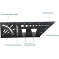 thumbnail image 4 of (21.5*7.2*6.2cm)aluminum Alloy Square Measuring Ruler For Woodworking - 3d Miter Angle Measuring Tool 45-90 Degree Carpenter Ruler, Gifts For Men, Dad, 4 of 5