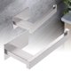 thumbnail image 5 of Portarrollos de papel higiénico de acero inoxidable elegante, montaje en pared, diseño sin perforaciones para cocina y baño, longitud corta, 5 of 8