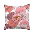 thumbnail image 1 of Funda de almohada ABPHQTO floral con peonías Pink Blossom Bud 40x40 cm, 1 of 1
