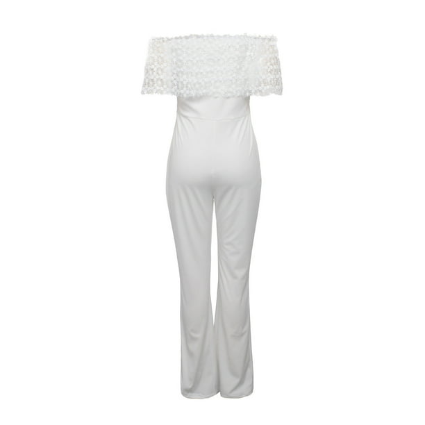 Jumper pants hotsell with off shoulder