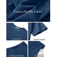 thumbnail image 6 of COOFANDY Mens Short Sleeve Tracksuits Summer T Shirt and Shorts Set Casual Fashion 2 Pieces Outfits, 6 of 6