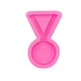thumbnail image 1 of Kearding Molde de silicona para medallas, pastel, postre de Chocolate, herramientas para hornear hechas a mano, molde para Fondant DIY, postres, Herramientas y accesorios para hornear Rosa 1 A798, 1 of 6