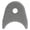 Gray, variant on 0.5 in. Male Right Hand Steel Rod End