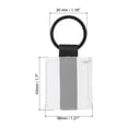 thumbnail image 2 of Uxcell Reflective Keychain Tags Reflective Zipper Pull Nylon Keychain High Visibility White, 2 of 7