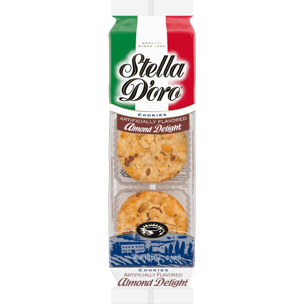 Stella D'oro Cookies, Almond Delight, 9 oz