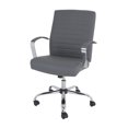 thumbnail image 2 of Grand&Eight Chaise de Direction en Cuir Drake - Gris, 2 of 7