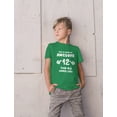 Tstars 12th Birthday TShirt 'Awesome 12 Year Old' Graphic Tee