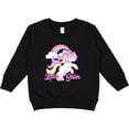 thumbnail image 2 of Inktastic Little Sister Unicorn Toddler Sweatshirt, 2 of 4