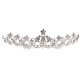 thumbnail image 1 of Boda Nupcial Cristal de imitación Flor Tiara Diadema mayimx Tiara nupcial, 1 of 9