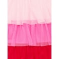 thumbnail image 3 of Way to Celebrate Girls Valentine's Tiered Day Mesh Skirt, Sizes 4-18, 3 of 3