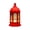 Red, variant on Ramadan Lantern Decorations, Intricate Hollow-Out Islamic Moon Star Design, Battery-Operated Eid Mubarak Decorative Lamp, Perfect for Ramadan Decorations for Home Party Table Windows