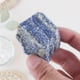 thumbnail image 3 of 1 juego de piedras ásperas a granel, lapislázuli, piedras naturales, mezcla de cristal sintético a granel crudo grande para lapidario, caída, rocas fuente, decoración, pulido, 3 of 7