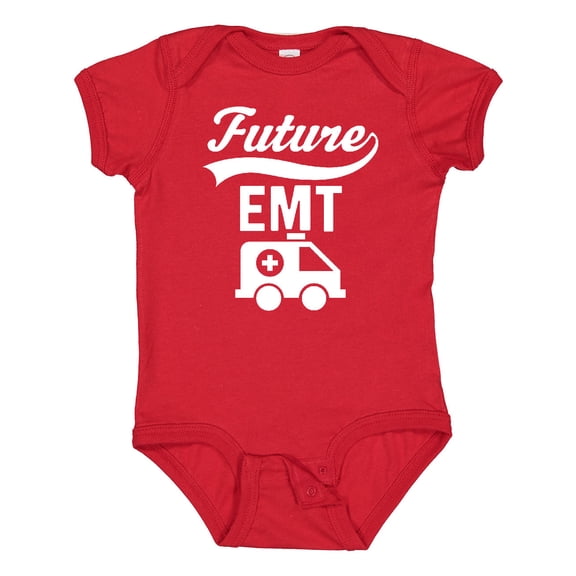 Inktastic Future EMT Emergency Medical Technician Boys or Girls Baby Bodysuit