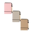 thumbnail image 2 of XIANXIAN Small Notebooks,3x5 Pocket Spiral Notepads with Lined Pages - The Perfect Little Mini Notebook to Stay Organized and Boost Productivity at Work or School (3, Colors) Pink*1+Grey*1+Khaki*1, 2 of 9